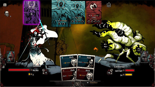 天底/Nadir: A Grimdark Deckbuilder 截图