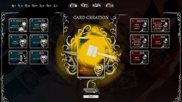 天底/Nadir: A Grimdark Deckbuilder 截图