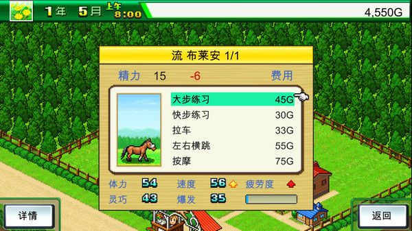 赛马牧场物语 (Pocket Stables) 截图