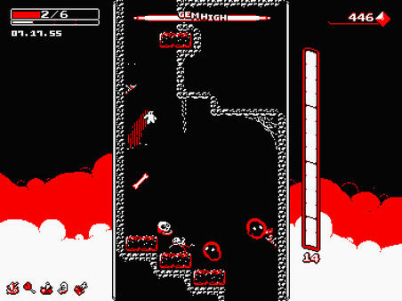 井下探险/Downwell 截图