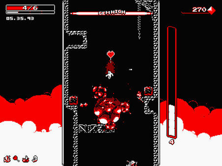 井下探险/Downwell 截图