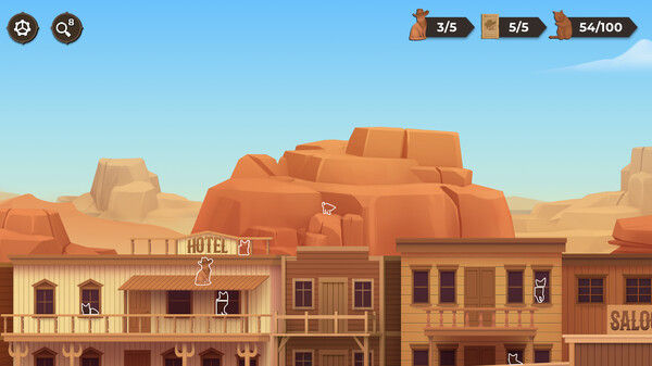猫猫找猫猫/Cat Search In The Wild West 截图