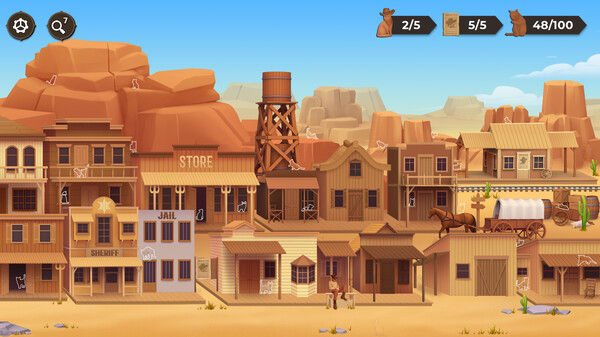 猫猫找猫猫/Cat Search In The Wild West 截图
