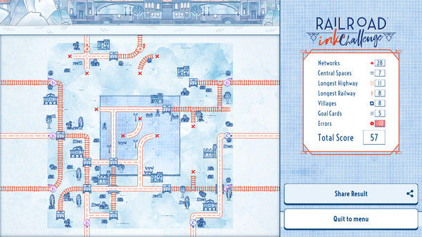 水墨铁道挑战/Railroad Ink Challenge 截图
