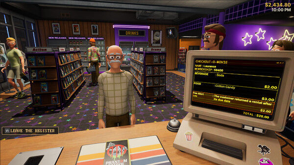 复古倒带：录像店模拟器/Retro Rewind - Video Store Simulator 截图