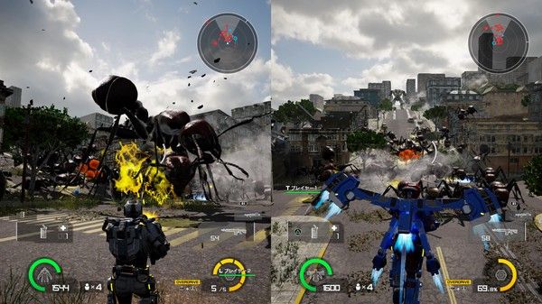 地球防卫军：铁雨/EARTH DEFENSE FORCE: IRON RAIN 截图