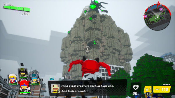 圆滚地球变四方?!　数码方块地球防卫军　EARTH DEFENSE FORCE: WORLD BROTHERS 截图