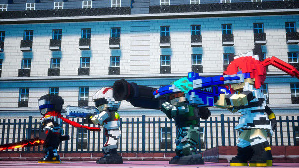 圆滚地球变四方?!　数码方块地球防卫军　EARTH DEFENSE FORCE: WORLD BROTHERS 截图