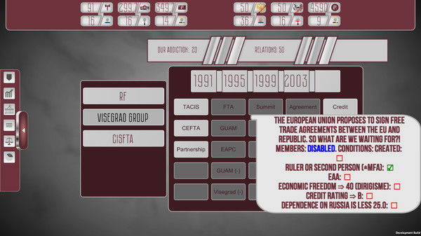 Collapse: A Political Simulator 截图