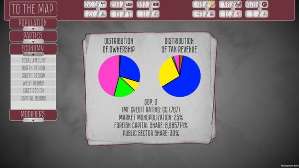 Collapse: A Political Simulator 截图