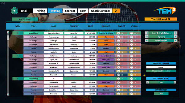 网球肘经理2/Tennis Elbow Manager 2 截图