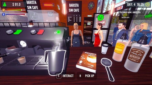 咖啡师模拟器/Barista Simulator 截图