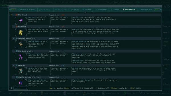 库德洞穴/Caves of Qud 截图