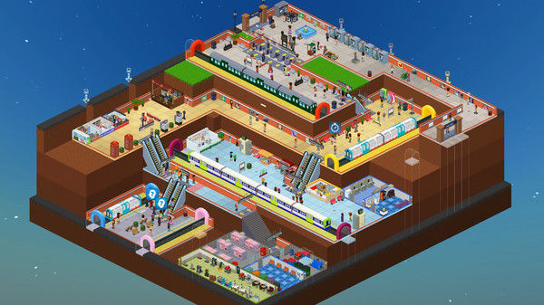 通勤地铁战 Overcrowd 截图