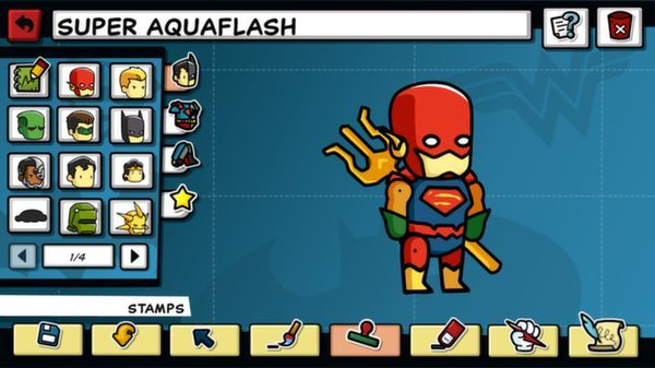 涂鸦冒险家：DC漫画冒险/Scribblenauts Unmasked: A DC Comics Adventure 截图