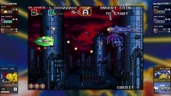 大流士游戏合集/Darius Cozmic Collection Arcade 截图