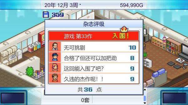游戏开发物语 (Game Dev Story) 截图