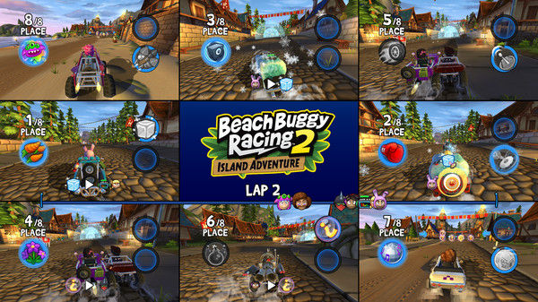 沙滩车竞速2：岛屿冒险/Beach Buggy Racing 2: Island Adventure 截图