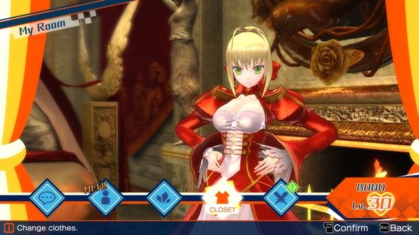 Fate/EXTELLA 截图