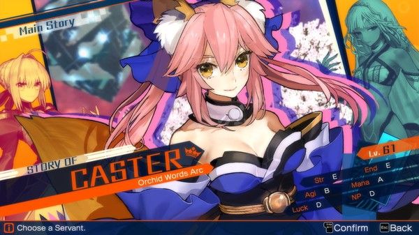 Fate/EXTELLA 截图