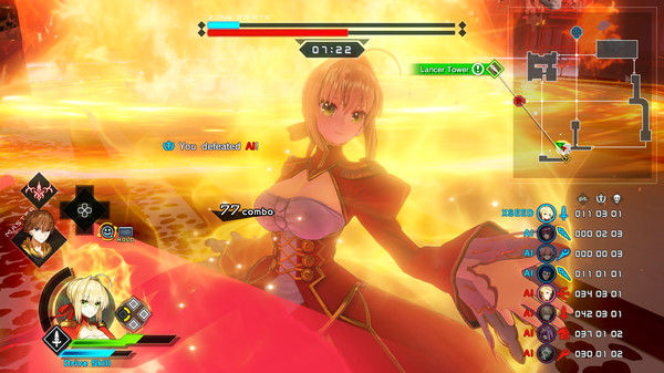 Fate/EXTELLA LINK 截图