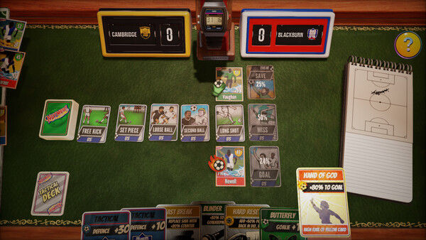 NUTMEG! A Nostalgic Deckbuilding Football Manager 截图