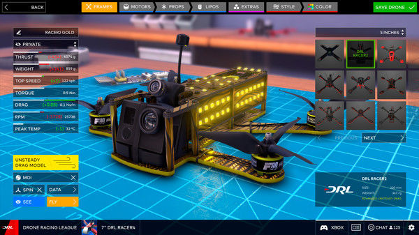 无人机竞速联盟模拟器/The Drone Racing League Simulator 截图