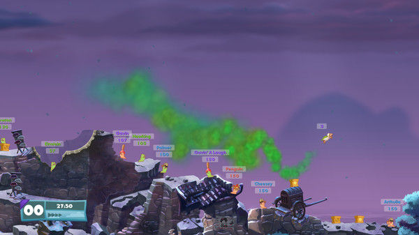 百战天虫：战争武器/Worms W.M.D 截图