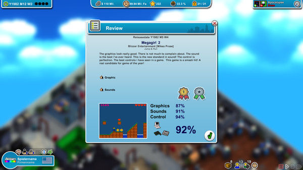 疯狂游戏大亨/Mad Games Tycoon 截图