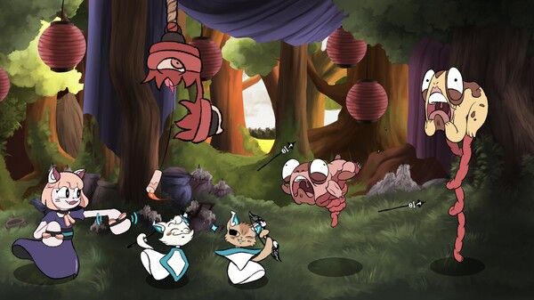 Mononeko: A Rhythm Adventure 截图