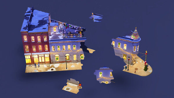 奇妙之地 - 3D 拼图模拟器/Puzzling Places - 3D Jigsaw Sim 截图