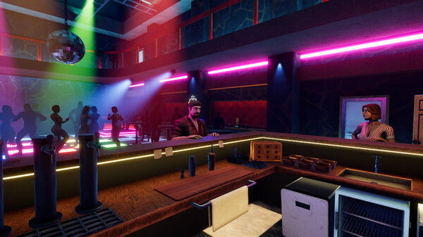 迪斯科灯光下：80年代酒吧模拟器/Under the Disco Lights - 80's Bar Simulator 截图