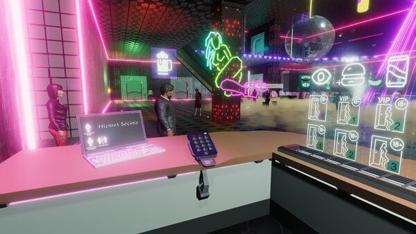 Neon Vice Club Simulator 截图