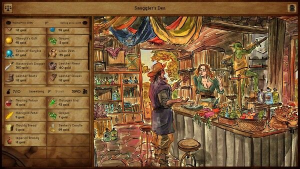 黯潮/Grim Tides - Old School RPG 截图