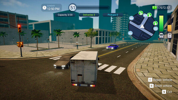 包裹配送模拟器/Parcel Delivery Simulator 截图