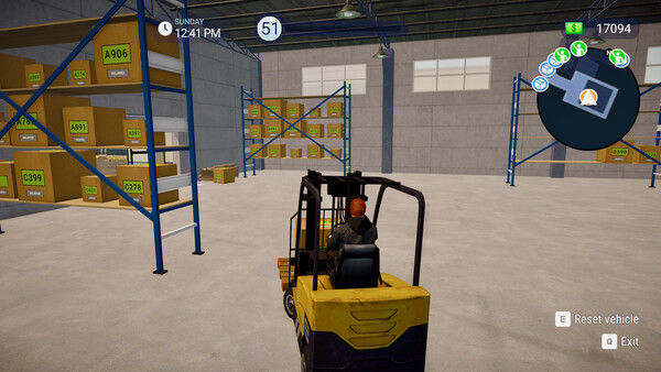 包裹配送模拟器/Parcel Delivery Simulator 截图