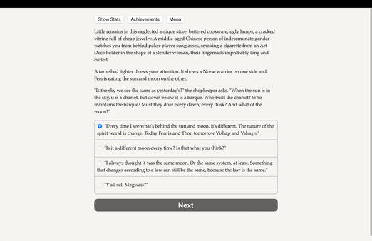 Werewolf: The Apocalypse — The Book of Hungry Names 截图
