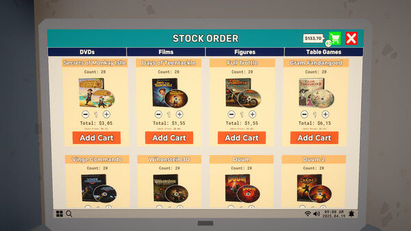 DVD商店模拟器/DVD Store Simulator 截图