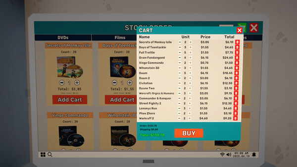 DVD商店模拟器/DVD Store Simulator 截图