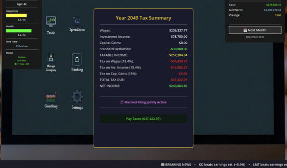 SELF MADE: Investment Life Sim 截图