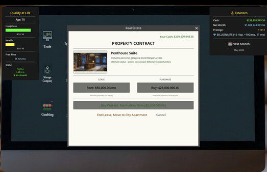SELF MADE: Investment Life Sim 截图