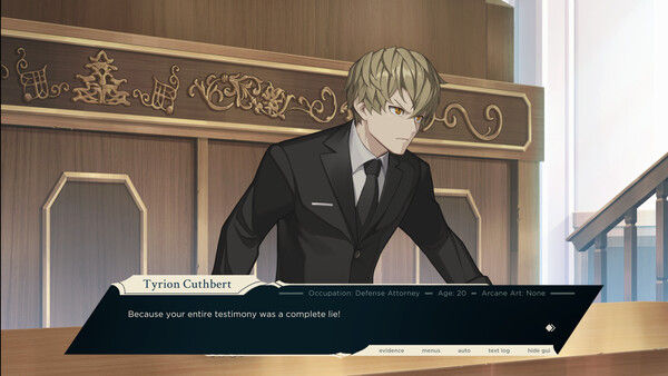 Tyrion Cuthbert: Attorney of the Arcane 截图