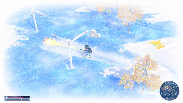 蛙穿雪境 截图