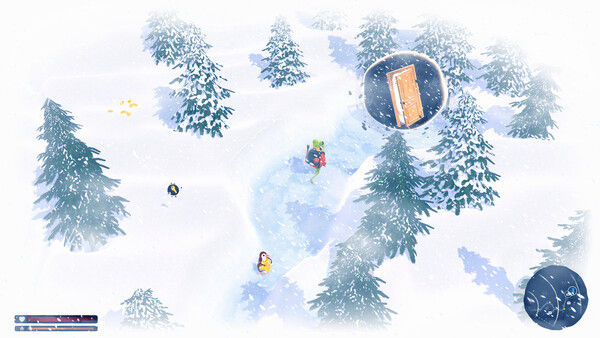 蛙穿雪境 截图