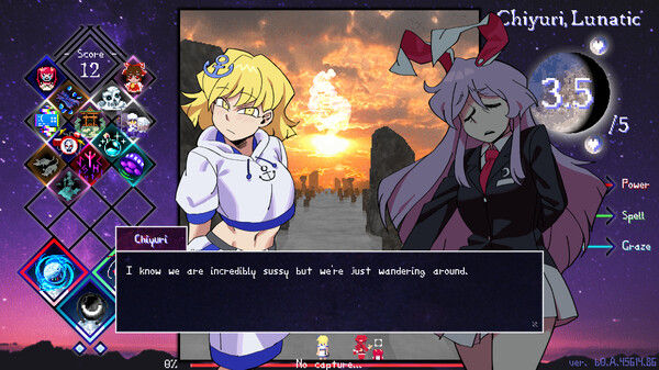 Touhou Lensed Night Sky, Kaseigai 截图
