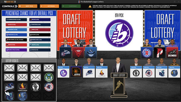 Draft Day Sports: Pro Basketball 2026 截图