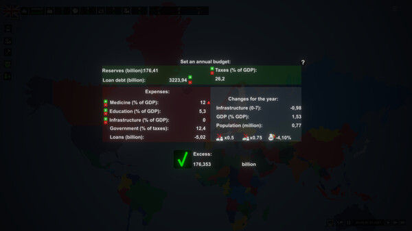 列国模拟器/Simulator of Countries 截图