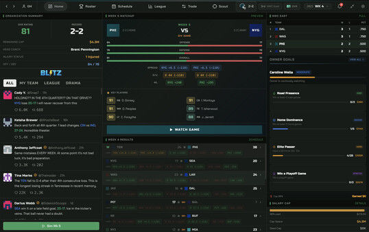War Room Football 截图